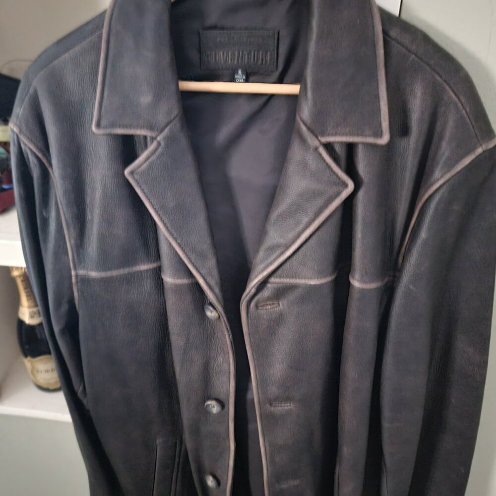 Leather jacket